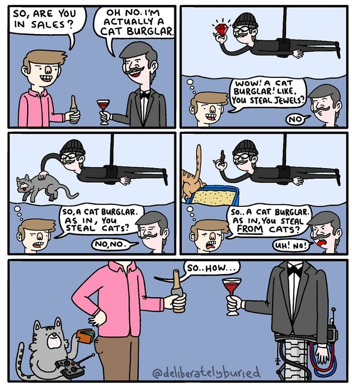 These New "Deliberately Buried Comics" Comics Will Lift Your Mood For Sure