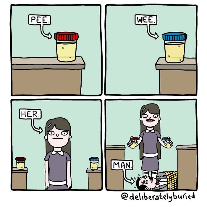 These New "Deliberately Buried Comics" Comics Will Lift Your Mood For Sure