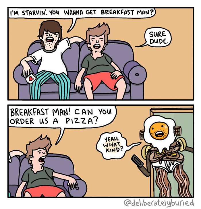 These New "Deliberately Buried Comics" Comics Will Lift Your Mood For Sure