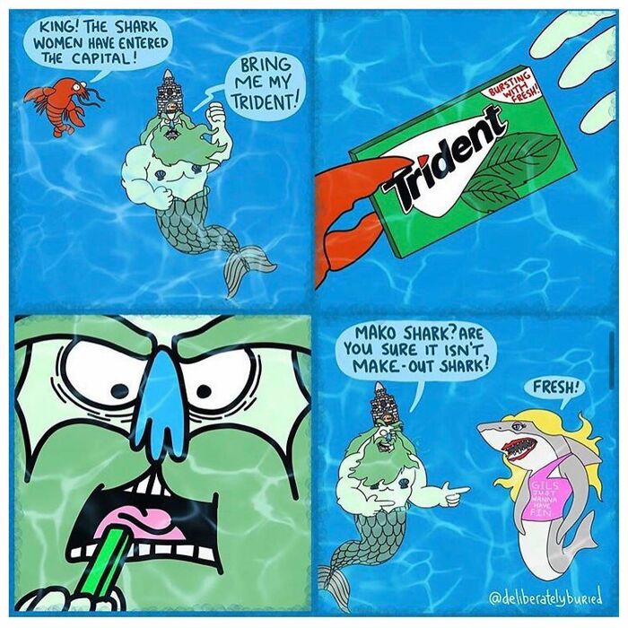 These New "Deliberately Buried Comics" Comics Will Lift Your Mood For Sure