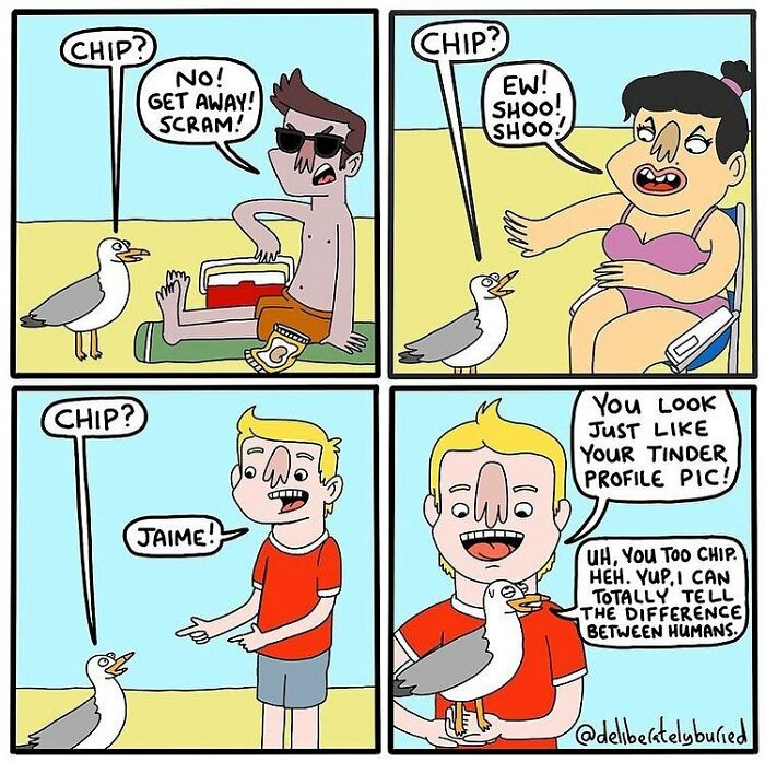 These New "Deliberately Buried Comics" Comics Will Lift Your Mood For Sure