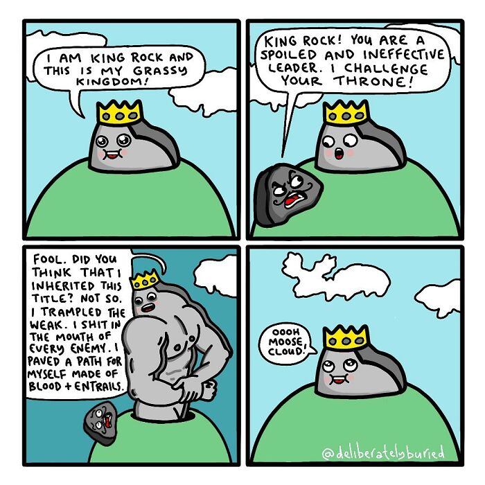 These New "Deliberately Buried Comics" Comics Will Lift Your Mood For Sure