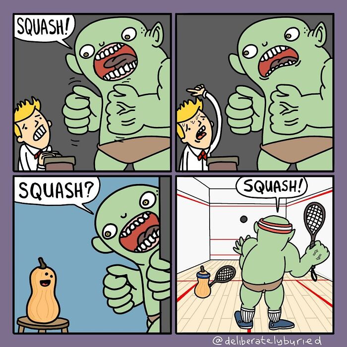 These New "Deliberately Buried Comics" Comics Will Lift Your Mood For Sure