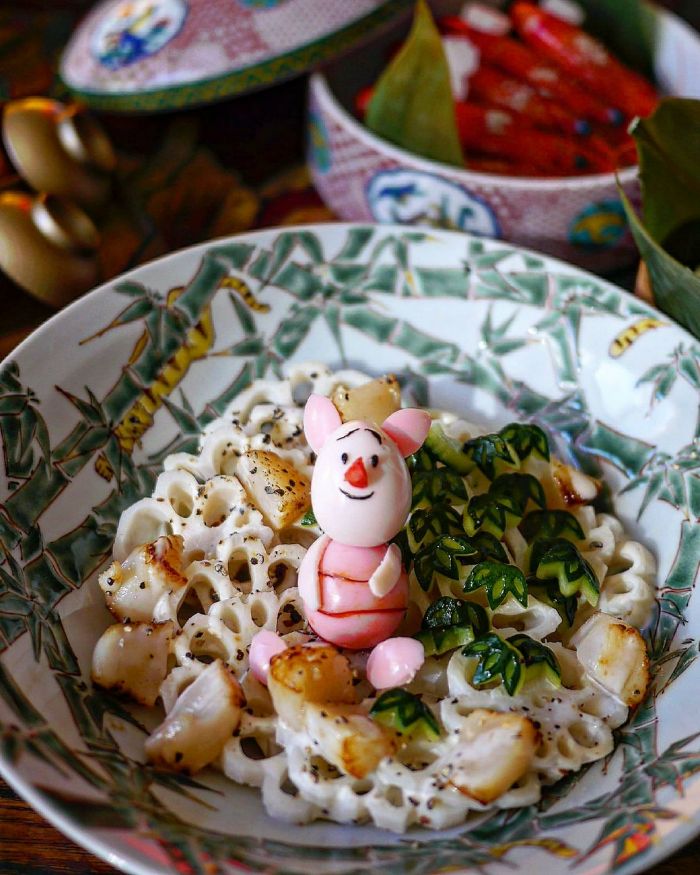 This Japanese Mom Rejoices Meals By Turning Food Into Cute Works Of Art (New Pics)