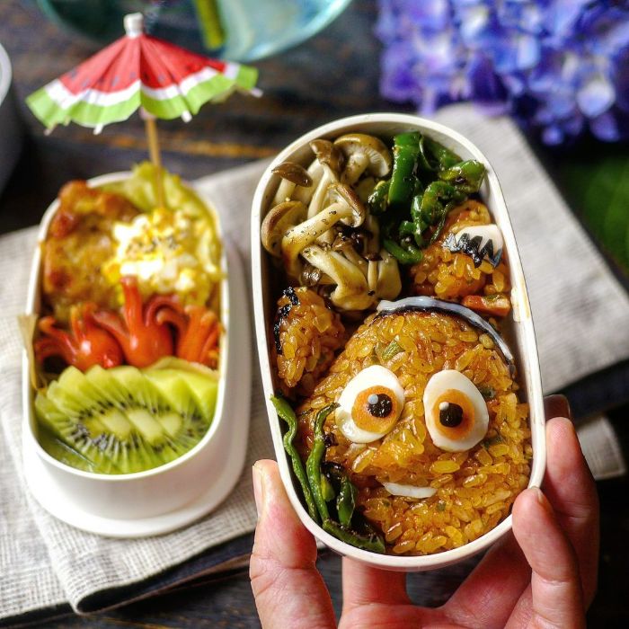 This Japanese Mom Rejoices Meals By Turning Food Into Cute Works Of Art (New Pics)