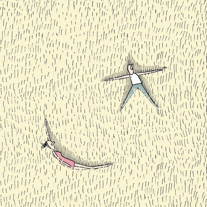 30 Illustrations About Relationships And Everyday Life By This Israeli Artist