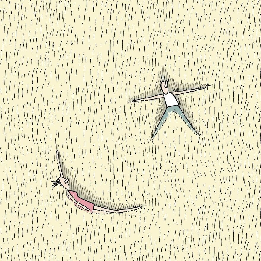 This Artist Makes Illustrations Showing The Harsh Reality Of Life (New Pics)