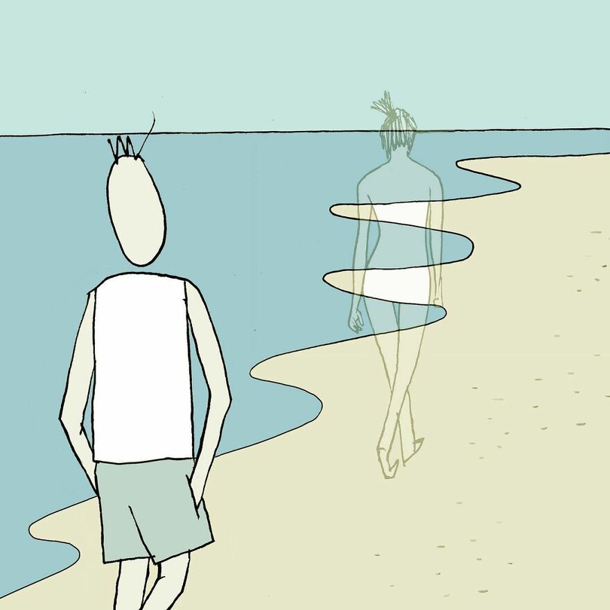 This Artist Makes Illustrations Showing The Harsh Reality Of Life (New Pics)