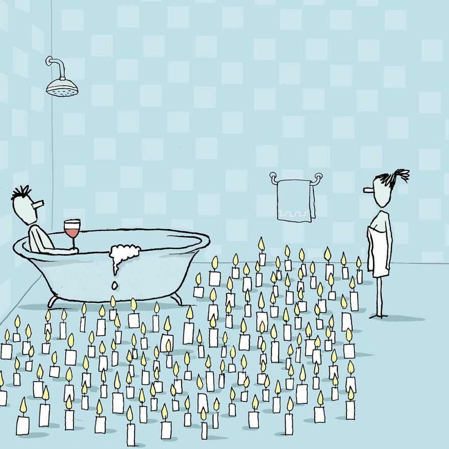 This Artist Makes Illustrations Showing The Harsh Reality Of Life (New Pics)