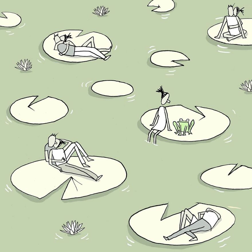 This Artist Makes Illustrations Showing The Harsh Reality Of Life (New Pics)