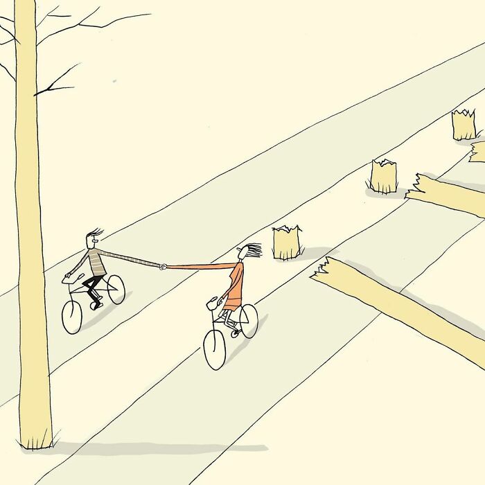 30 Illustrations About Relationships And Everyday Life By This Israeli Artist