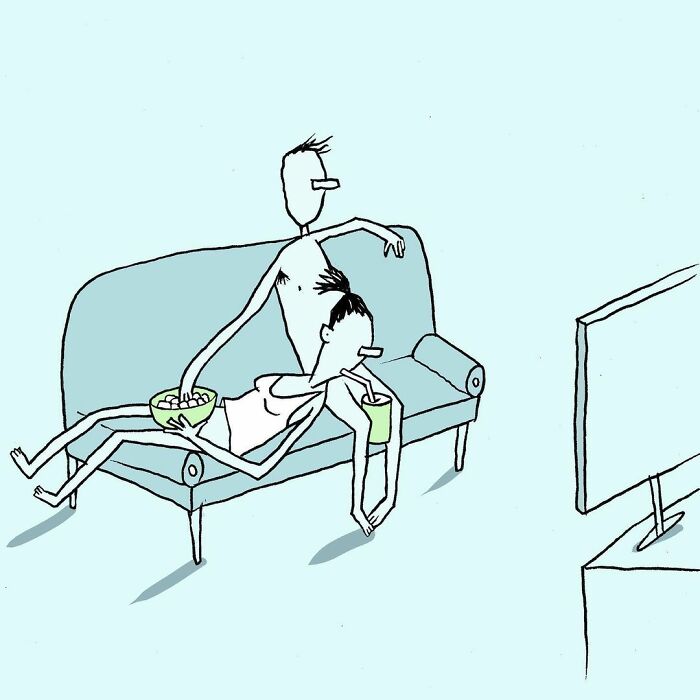 30 Illustrations About Relationships And Everyday Life By This Israeli Artist