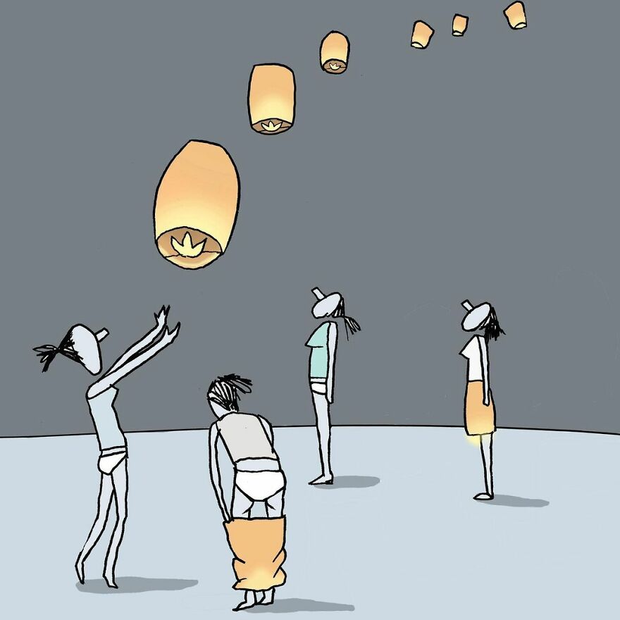 This Artist Makes Illustrations Showing The Harsh Reality Of Life (New Pics)