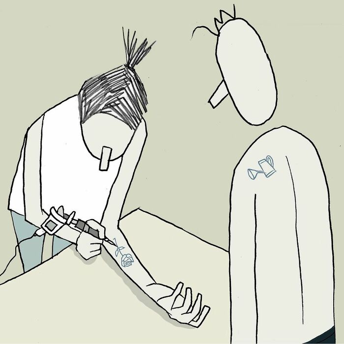 30 Illustrations About Relationships And Everyday Life By This Israeli Artist