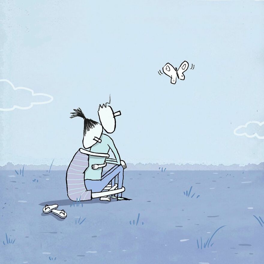 This Artist Makes Illustrations Showing The Harsh Reality Of Life (New Pics)