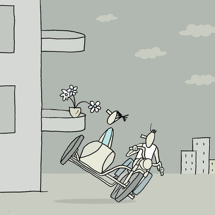 This Artist Makes Illustrations Showing The Harsh Reality Of Life (New Pics)