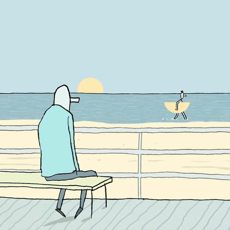 This Artist Makes Illustrations Showing The Harsh Reality Of Life (New Pics)