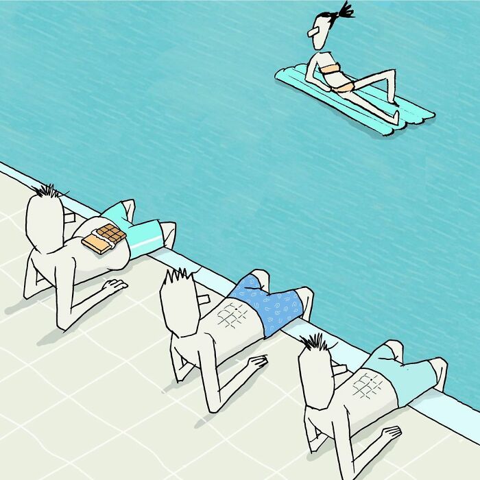 30 Illustrations About Relationships And Everyday Life By This Israeli Artist