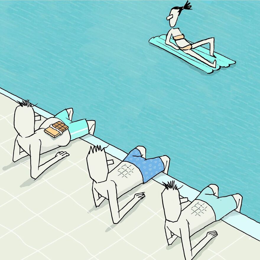 This Artist Makes Illustrations Showing The Harsh Reality Of Life (New Pics)