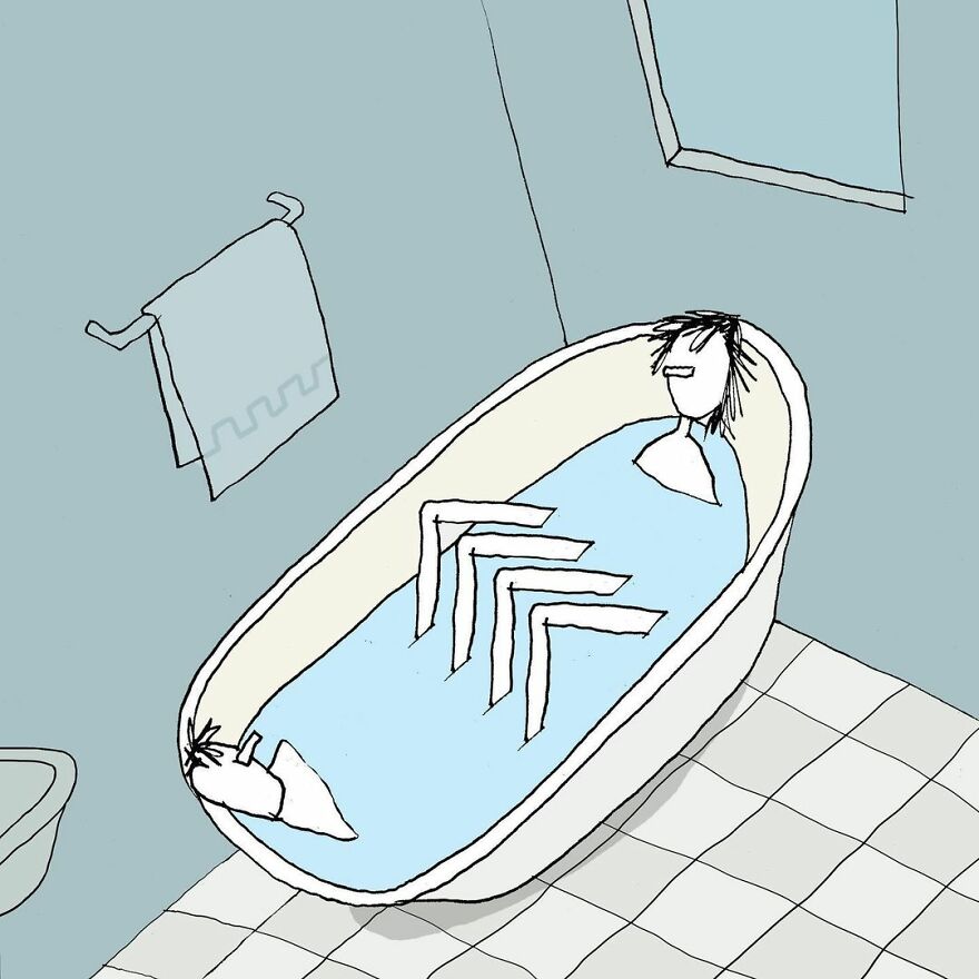 This Artist Makes Illustrations Showing The Harsh Reality Of Life (New Pics)