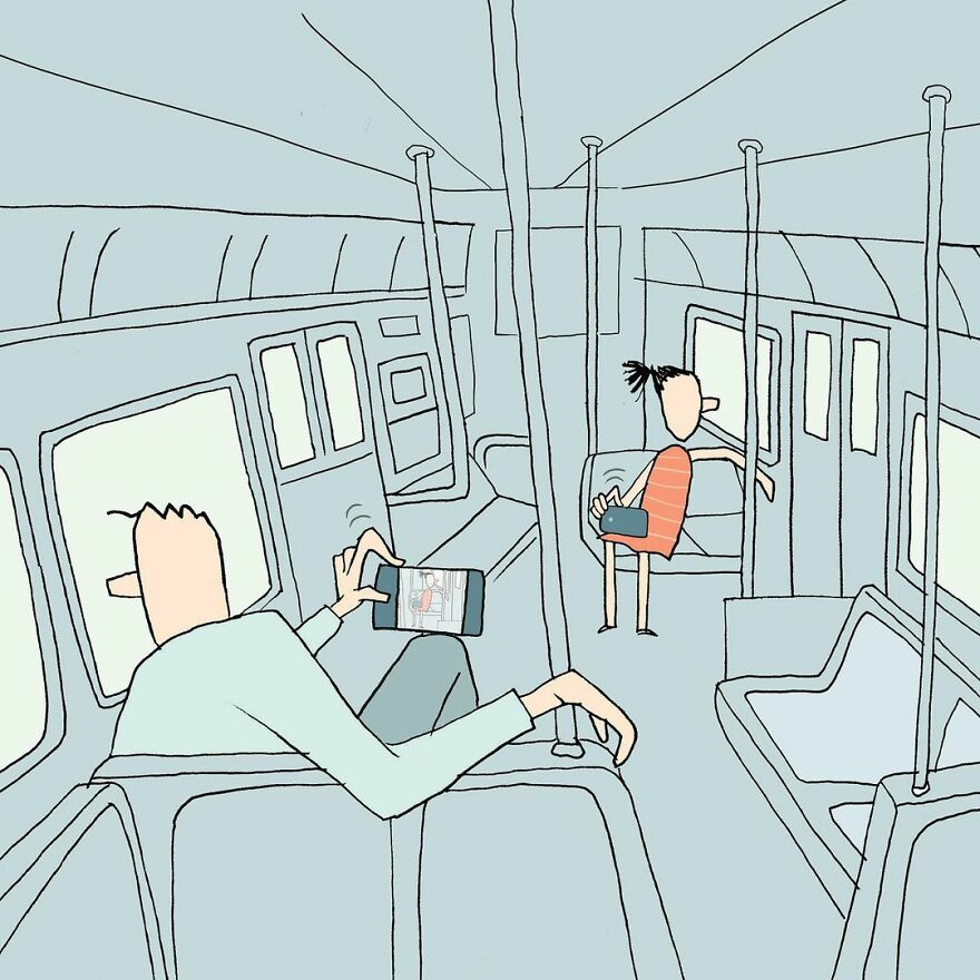 This Artist Makes Illustrations Showing The Harsh Reality Of Life (New Pics)