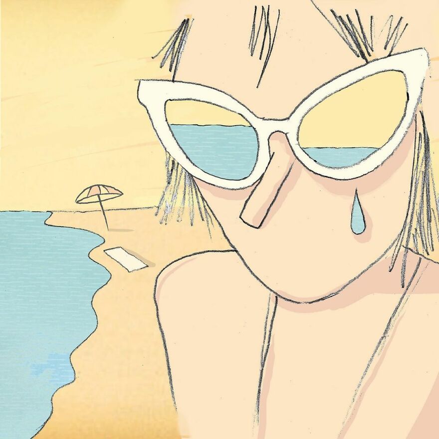 This Artist Makes Illustrations Showing The Harsh Reality Of Life (New Pics)