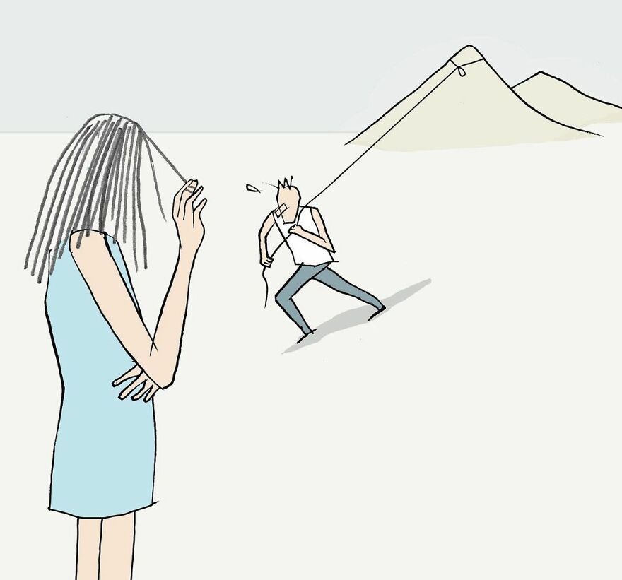 This Artist Makes Illustrations Showing The Harsh Reality Of Life (New Pics)