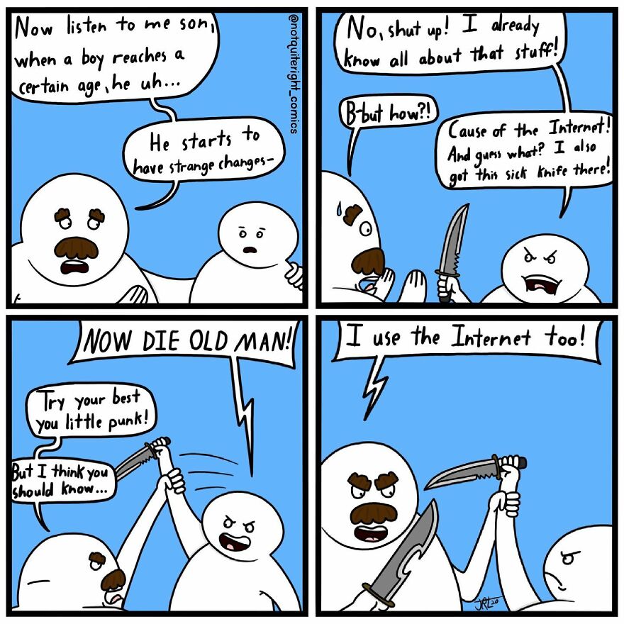 This Guy Makes Comics For Black Humor Lovers