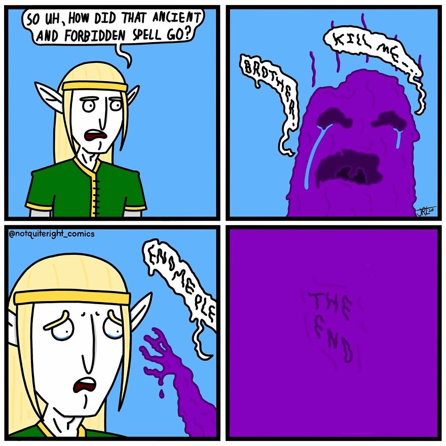 This Guy Makes Comics For Black Humor Lovers