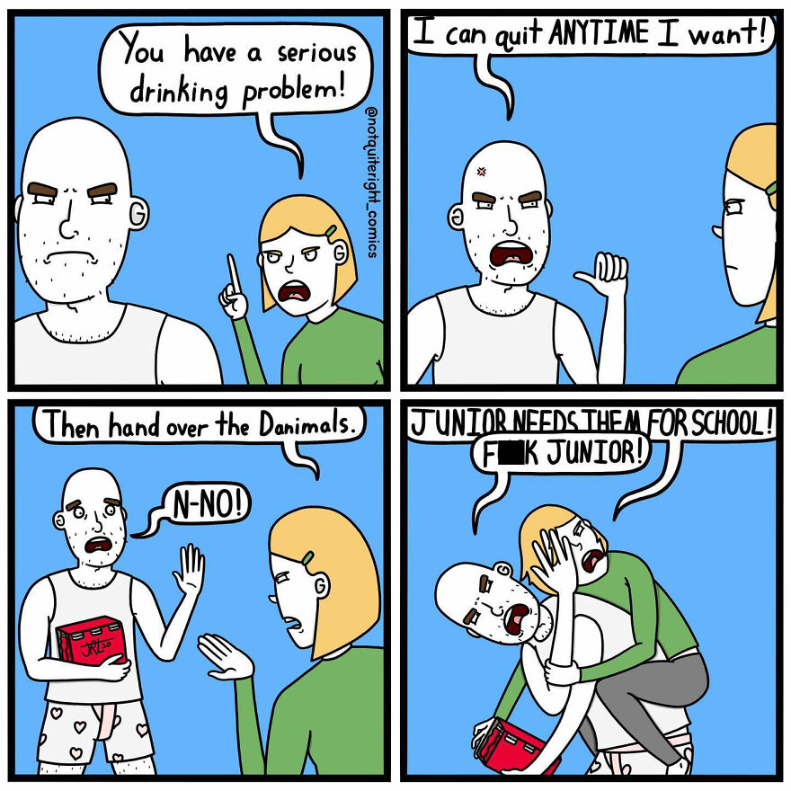 This Guy Makes Comics For Black Humor Lovers