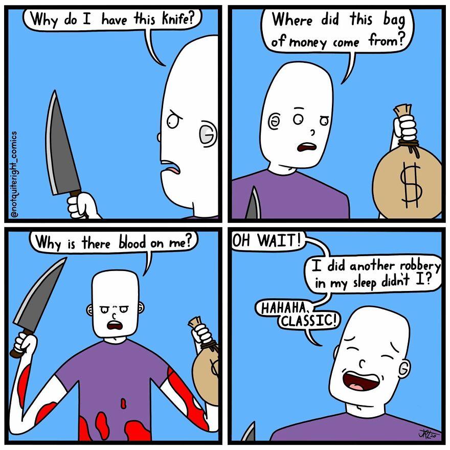 This Guy Makes Comics For Black Humor Lovers