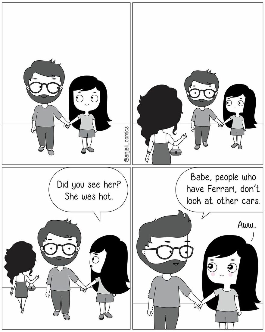 Very Funny Comics By An Artist About Life Together