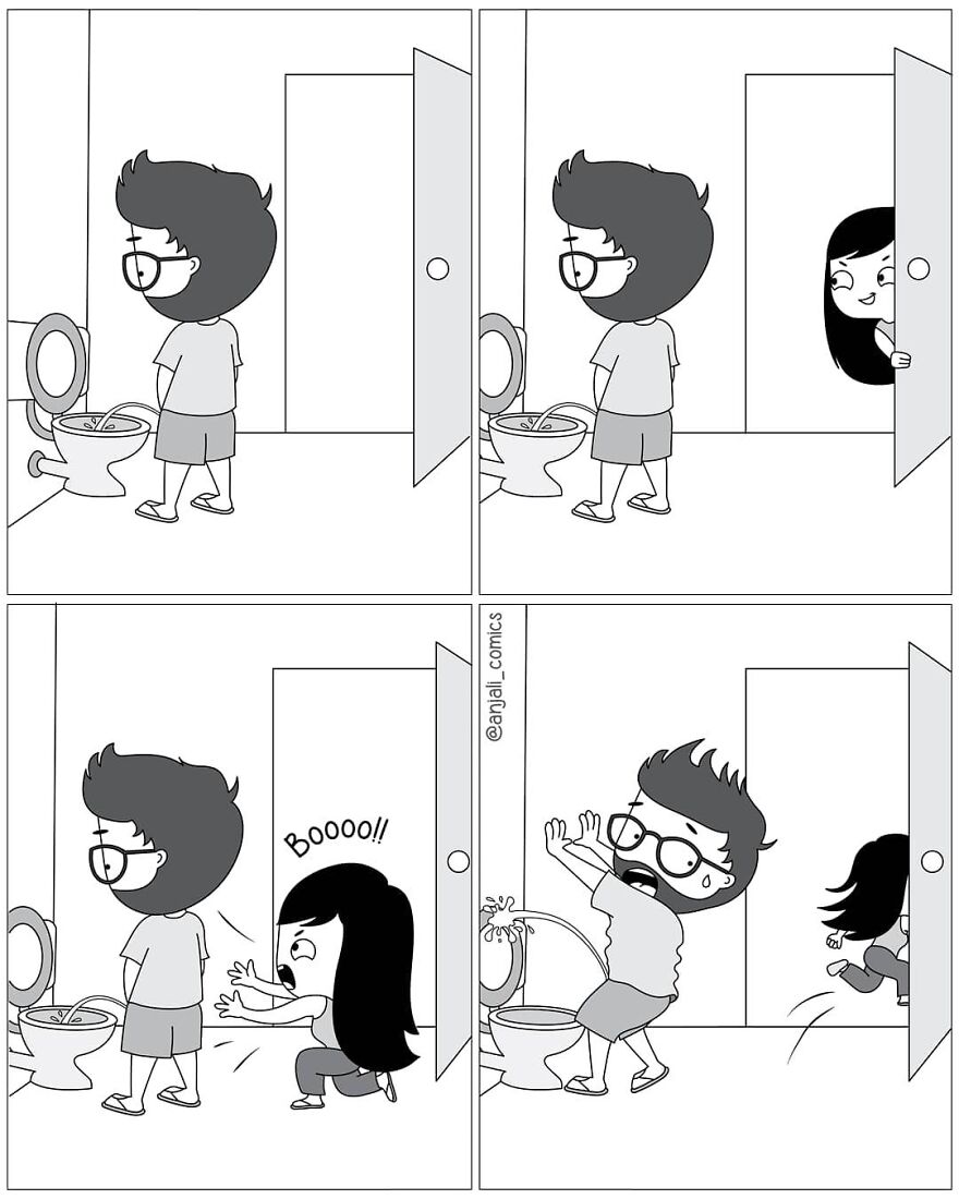 Very Funny Comics By An Artist About Life Together