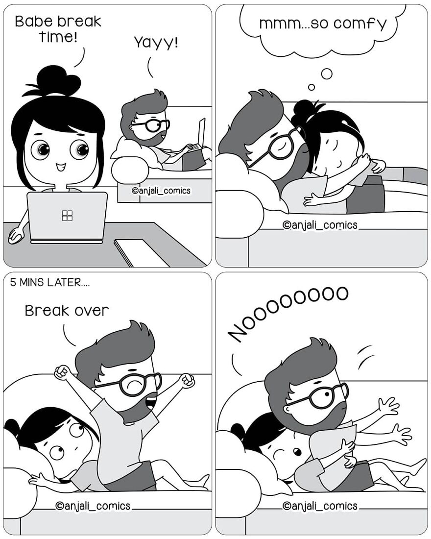 Very Funny Comics By An Artist About Life Together