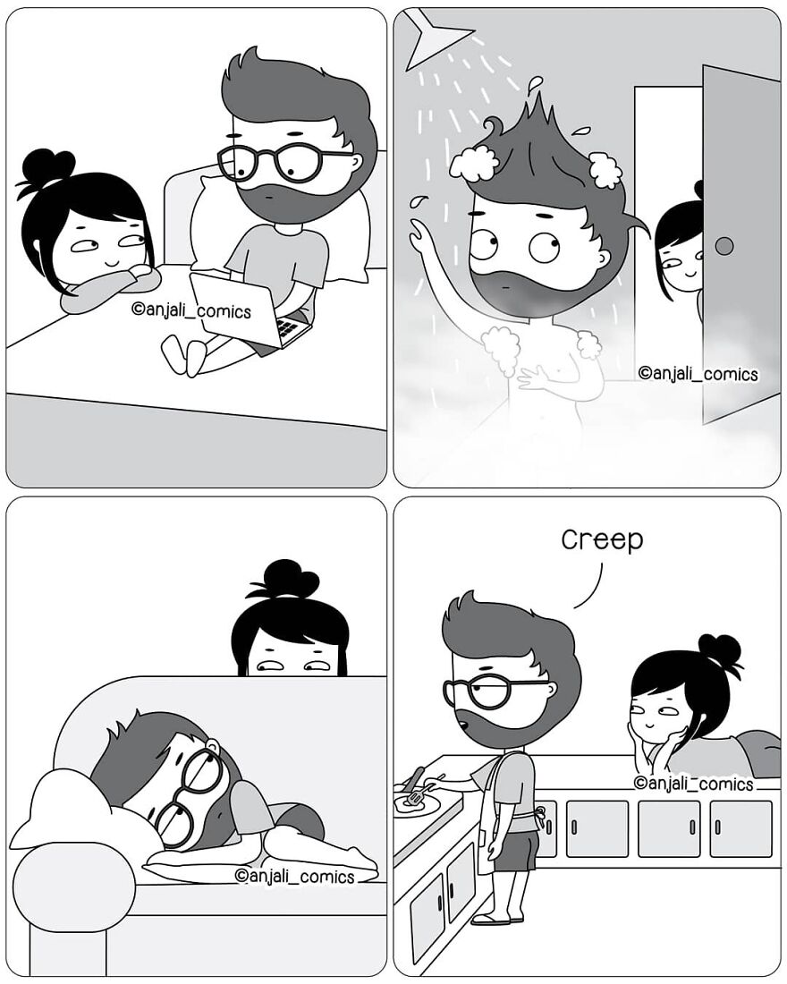 Very Funny Comics By An Artist About Life Together
