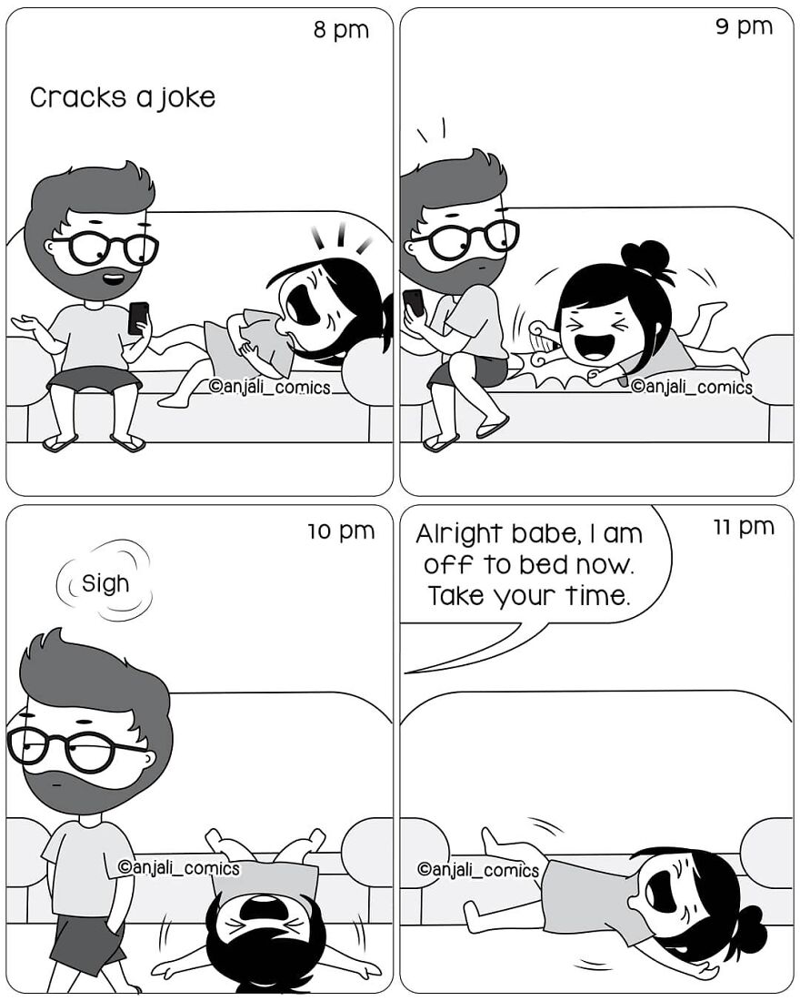 Very Funny Comics By An Artist About Life Together