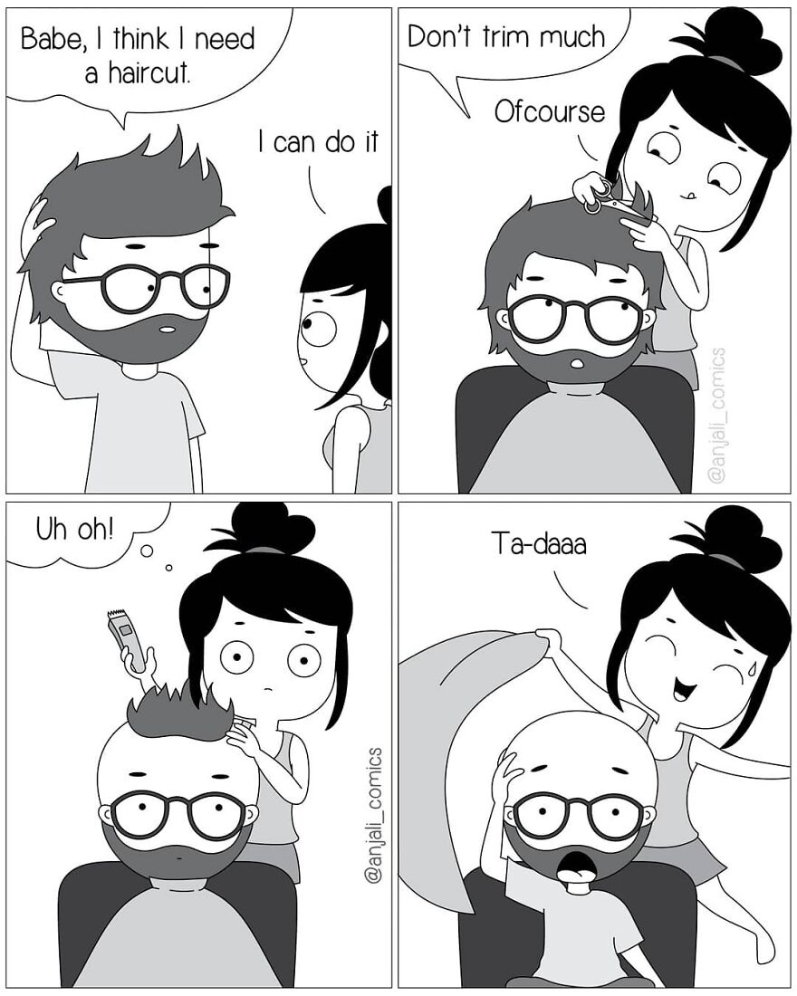 Very Funny Comics By An Artist About Life Together