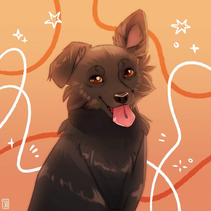 We Drew 7 Adorable Pet Portraits As A Gift For Pet Owners