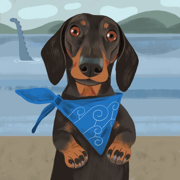 We Drew 7 Adorable Pet Portraits As A Gift For Pet Owners