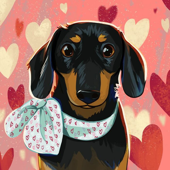 We Drew 7 Adorable Pet Portraits As A Gift For Pet Owners