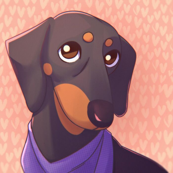 We Drew 7 Adorable Pet Portraits As A Gift For Pet Owners