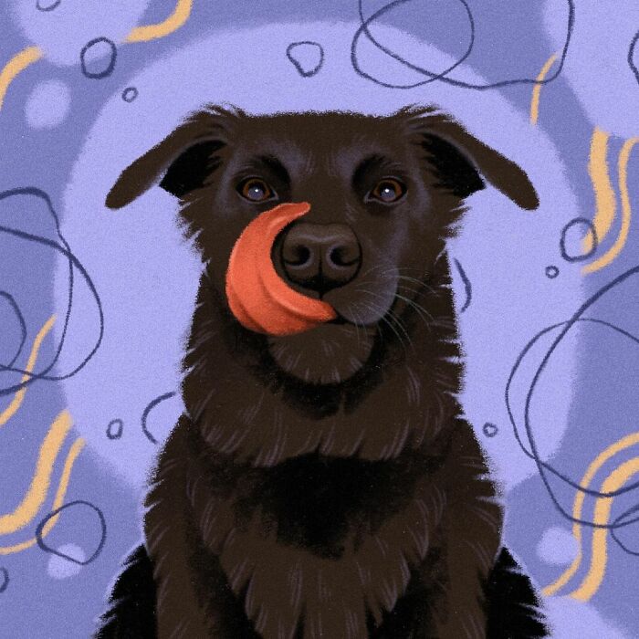 We Drew 7 Adorable Pet Portraits As A Gift For Pet Owners