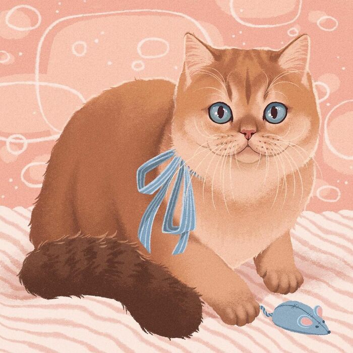 We Drew 7 Adorable Pet Portraits As A Gift For Pet Owners