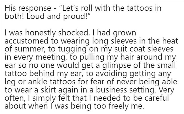People Are Applauding This Company That Encouraged Their Employee To Show Off Her Tattoos In A Headshot Pic People Are Applauding This Company That Encouraged Their Employee To Show Off Her Tattoos In A Headshot Pic