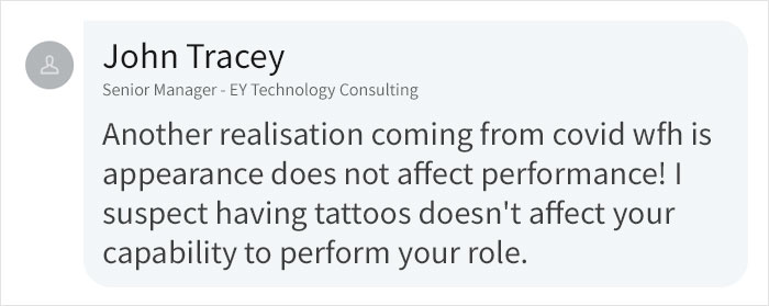 People Are Applauding This Company That Encouraged Their Employee To Show Off Her Tattoos In A Headshot Pic People Are Applauding This Company That Encouraged Their Employee To Show Off Her Tattoos In A Headshot Pic