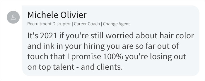 People Are Applauding This Company That Encouraged Their Employee To Show Off Her Tattoos In A Headshot Pic People Are Applauding This Company That Encouraged Their Employee To Show Off Her Tattoos In A Headshot Pic