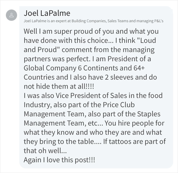 People Are Applauding This Company That Encouraged Their Employee To Show Off Her Tattoos In A Headshot Pic People Are Applauding This Company That Encouraged Their Employee To Show Off Her Tattoos In A Headshot Pic