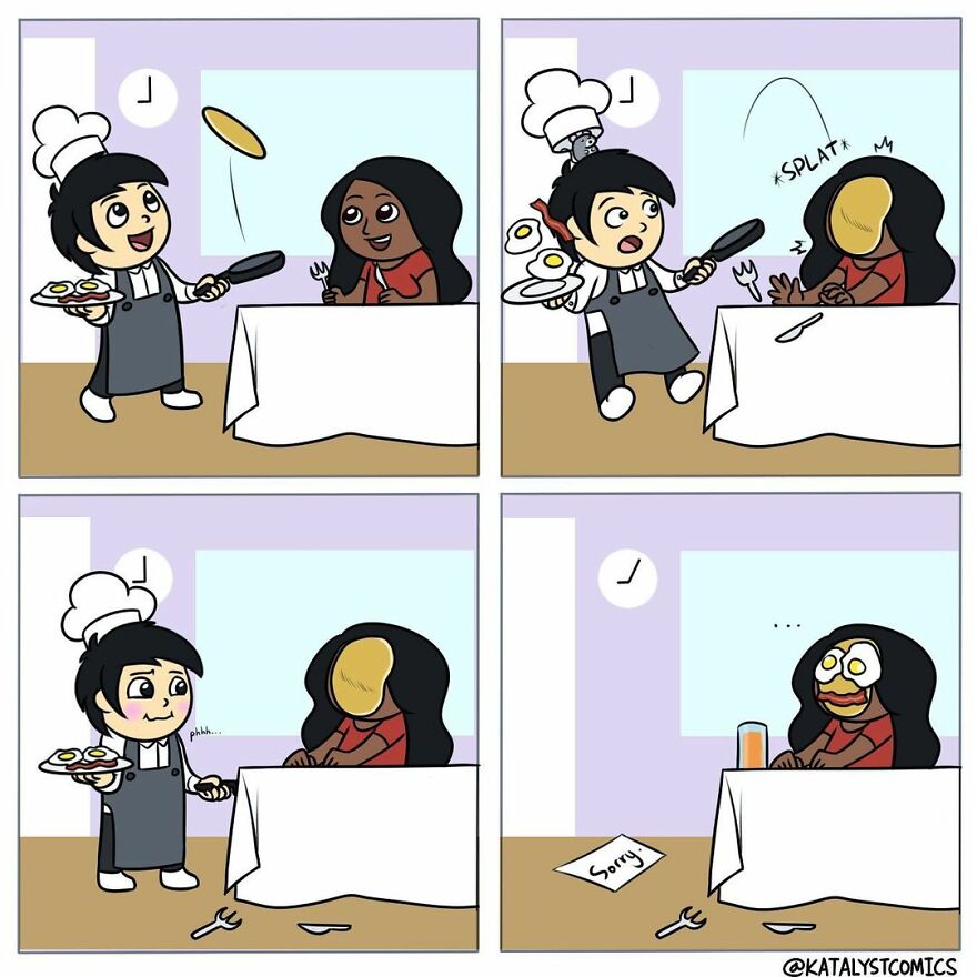 You Can't Help But Smile With The Comics Of This London Artist