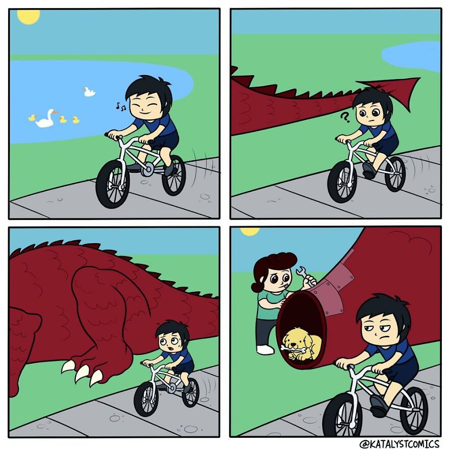 You Can't Help But Smile With The Comics Of This London Artist