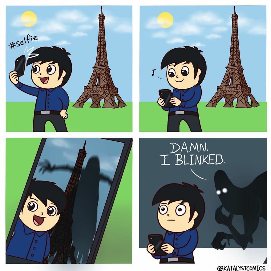 You Can't Help But Smile With The Comics Of This London Artist